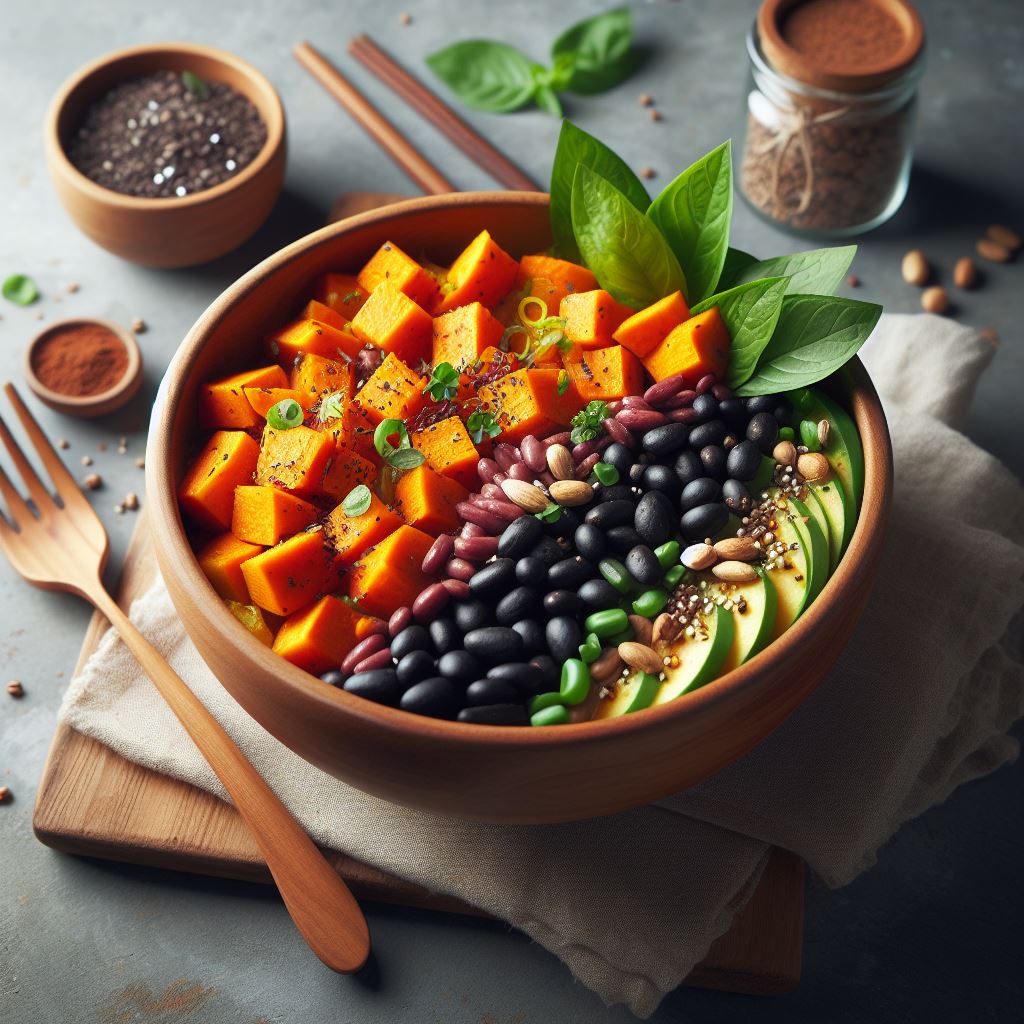 Sweet Potato and Black Bean Bowl