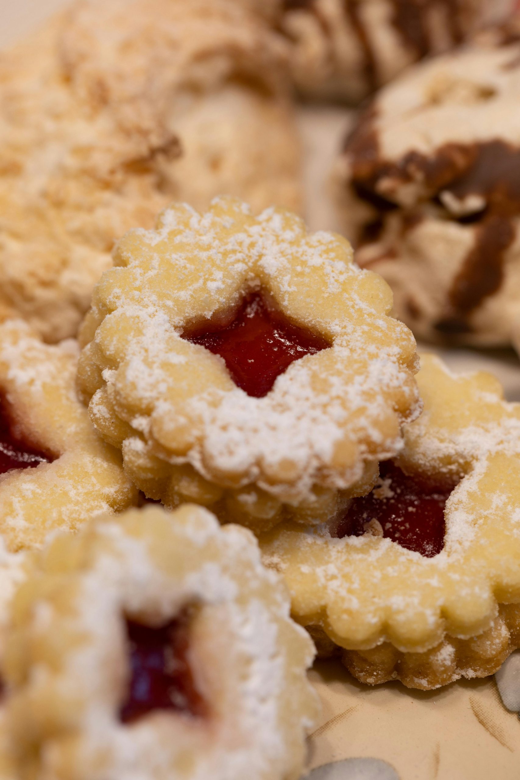 Linzers – Classic Austrian Almond Cookies