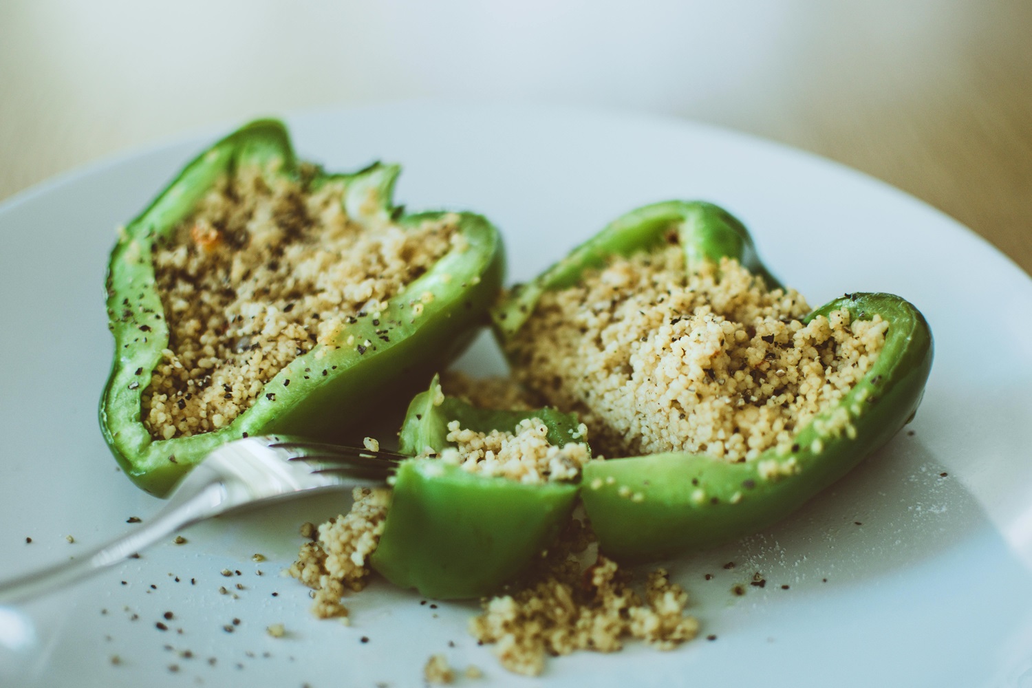 Stuffed Bell Peppers with Couscous Recipe