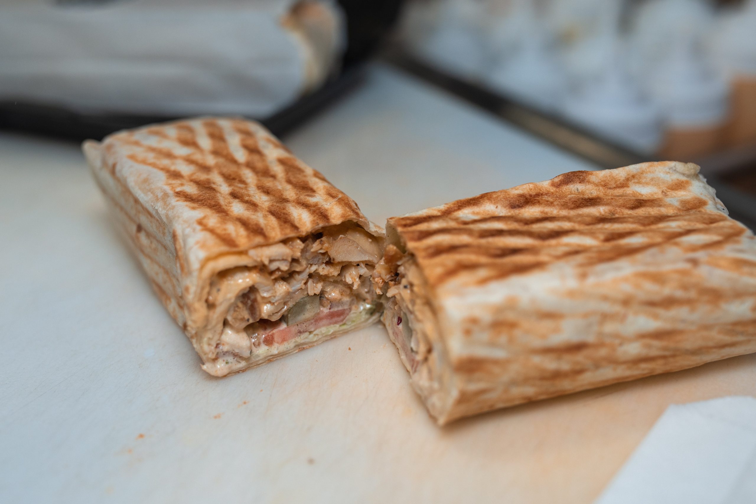 Shawarma Chicken Wraps