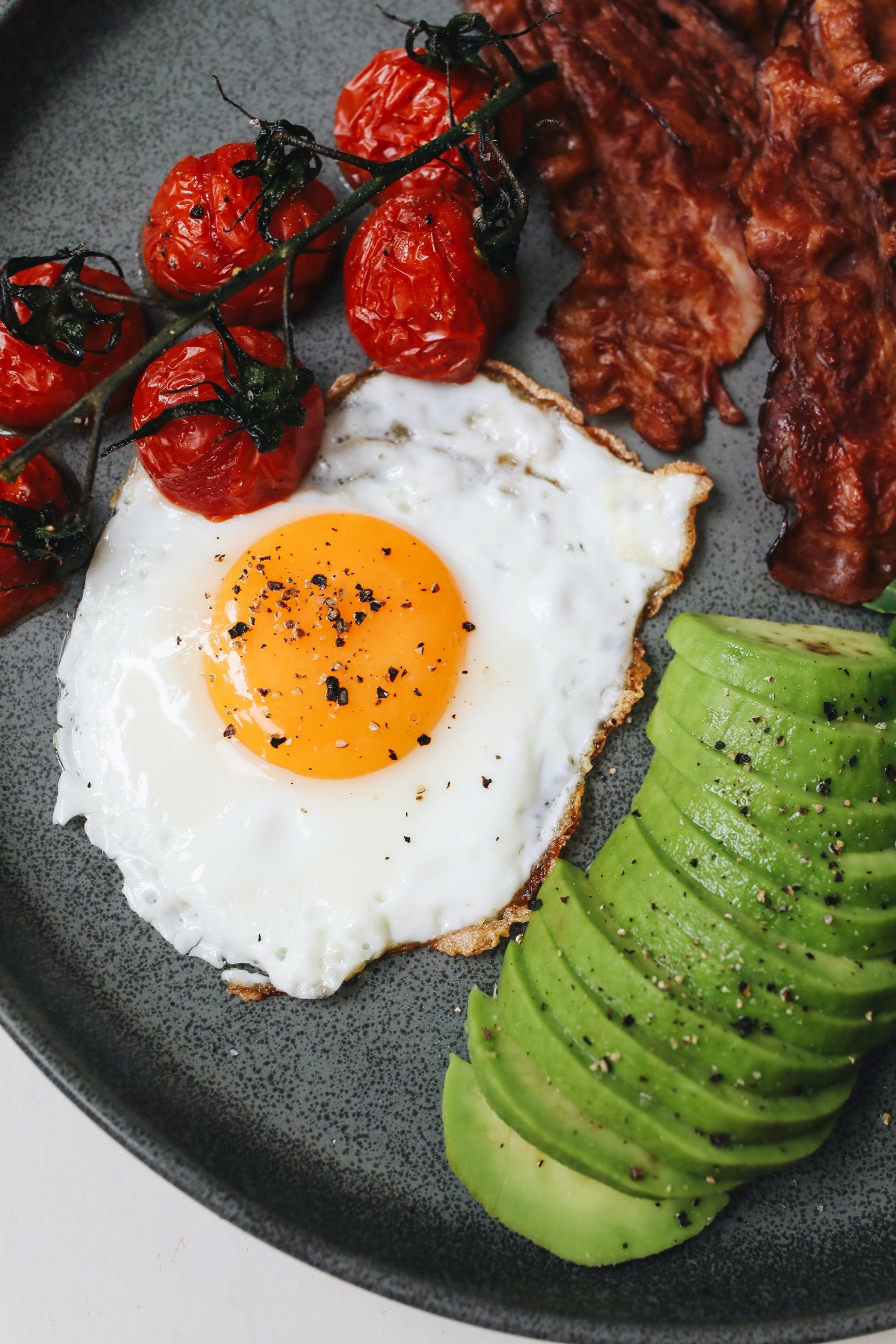Keto Avocado Bacon and Eggs recipe