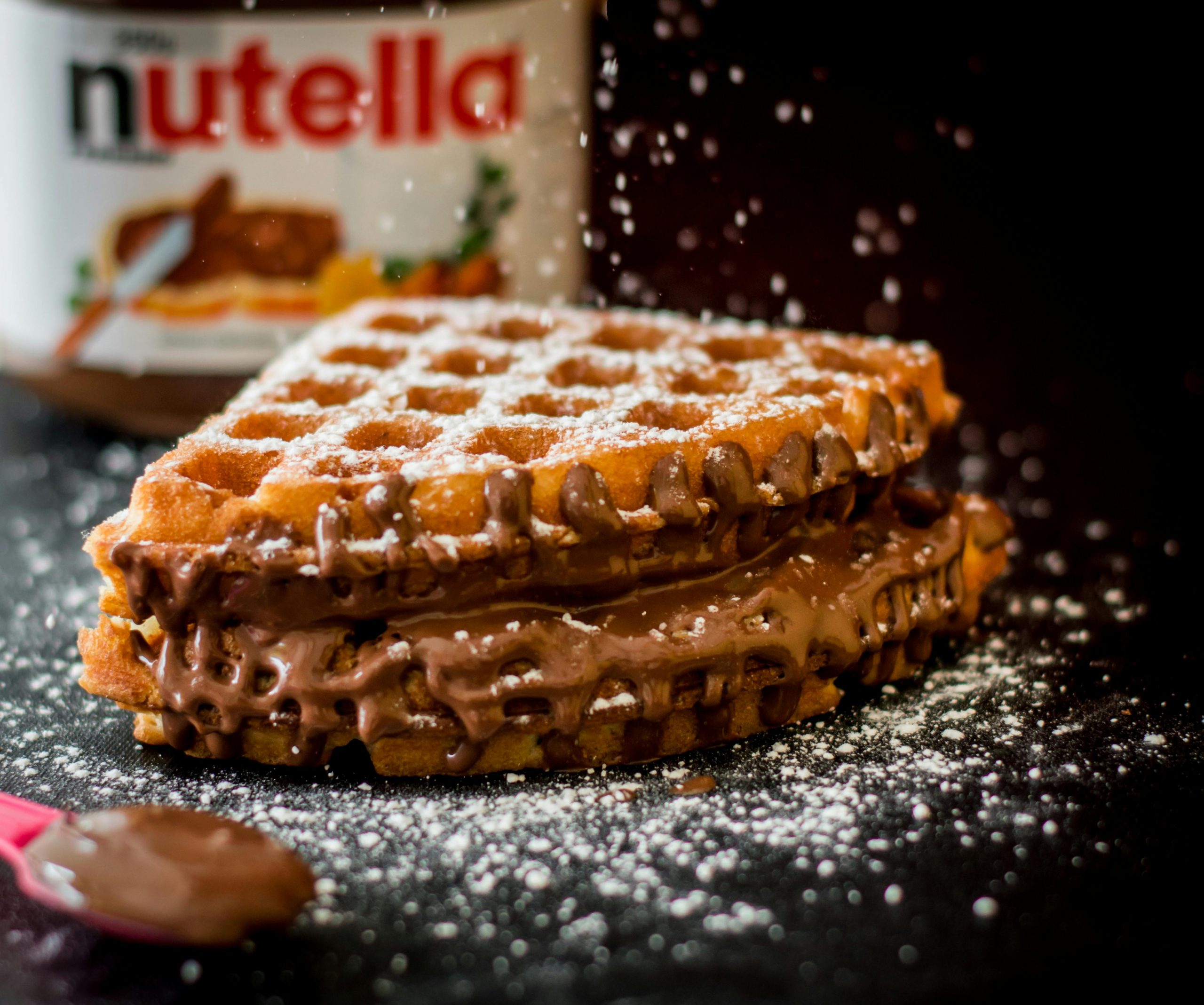 Nutella waffles Recipe